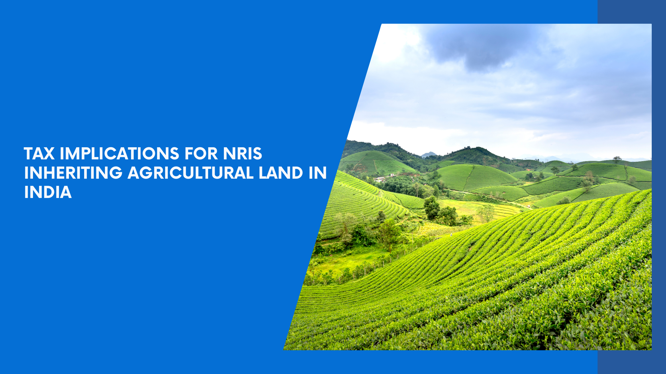 Tax Implications for NRIs Inheriting Agricultural Land in India