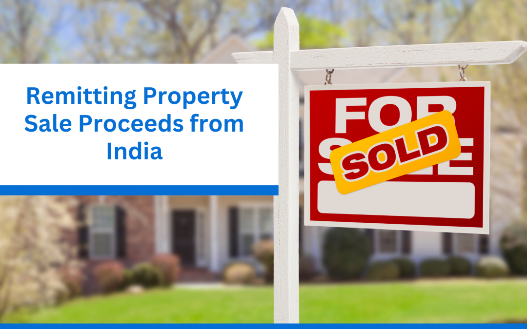 Guide for NRIs remitting property sale proceeds from India, featuring legal and tax compliance essentials.